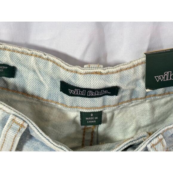 Wild Fable Womens Jean High Rise 90s Relaxed Straight - Picture 3 of 5